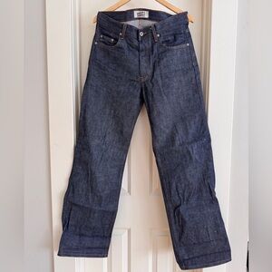 Naked & Famous Strong Guy Dirty Fade Selvedge Jeans Mens 31